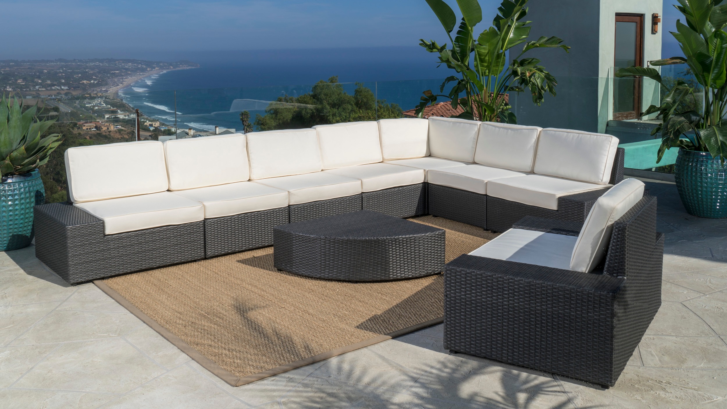 Cymax Shop Furniture Decor Outdoor And More Free Shipping   Outdoor Sofa Sets2   Noble House 