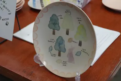 Washi Paper Dyeing & Sketching Activity 