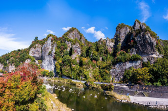 Cycling, Trekking: A story of blessings and threats given by the river - Nakatsu, Yamakuni River: