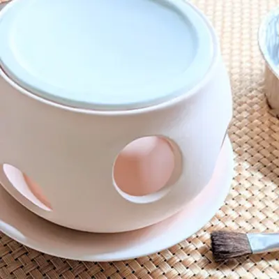 Original tea incense burner painting experience (medium size)