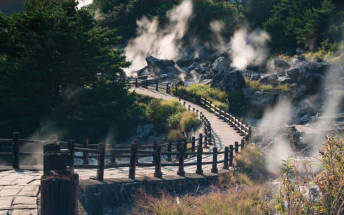 To Hell and Back:Walk Through the Steamy Hot Springs of Unzen
