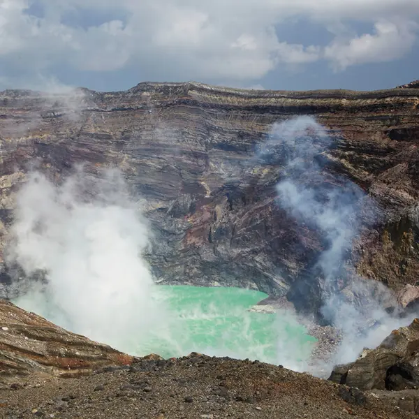 Mt. Aso Nakadake Crater