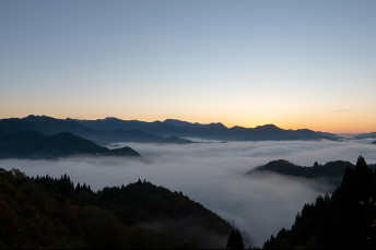 Sea of ​​clouds in Kunimigaoka: