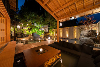 Unexplored region Shirakawa source mountain villa Takefue: