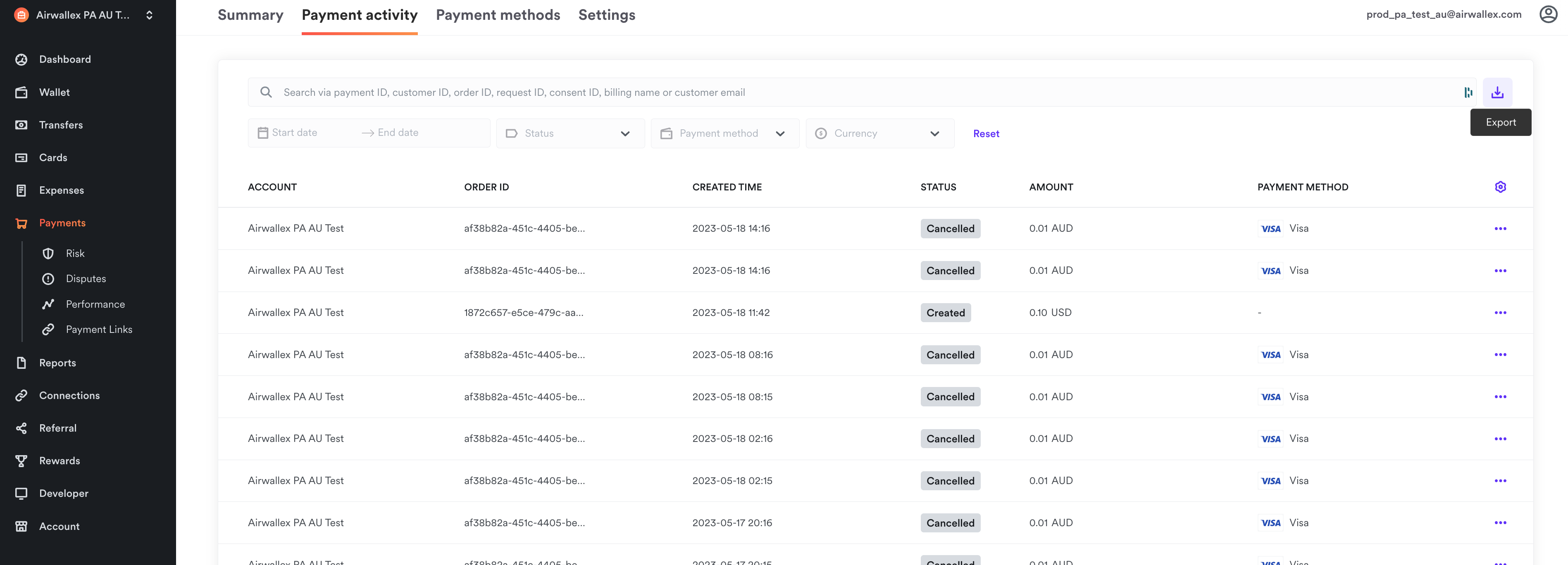 transactionlist