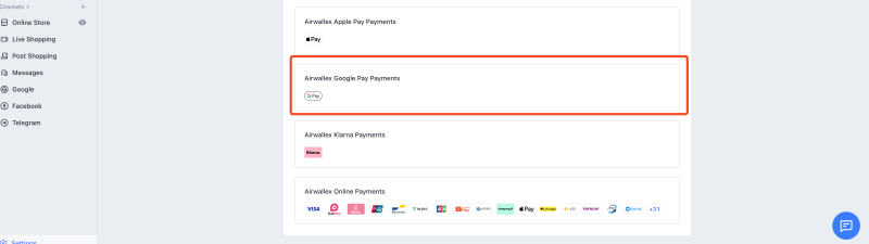 Google Pay Shopline App