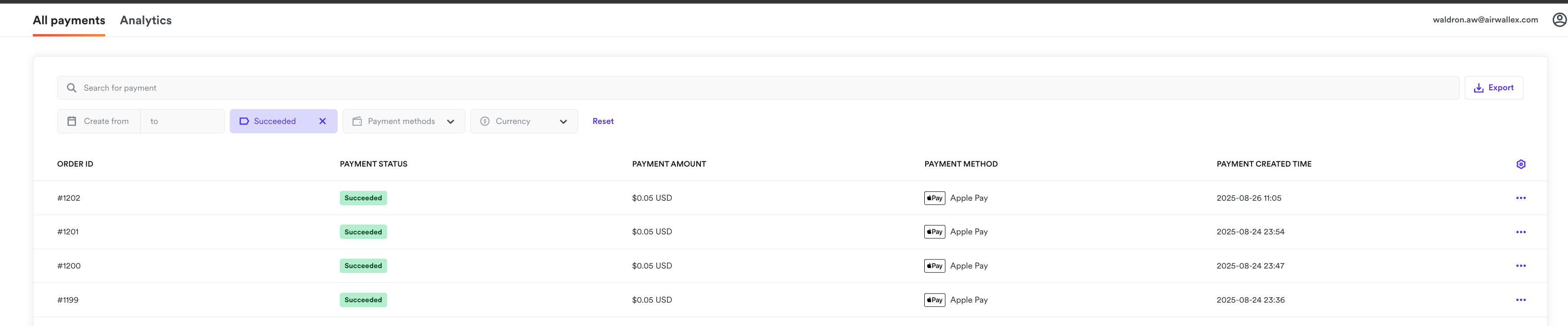 View order details Shopify