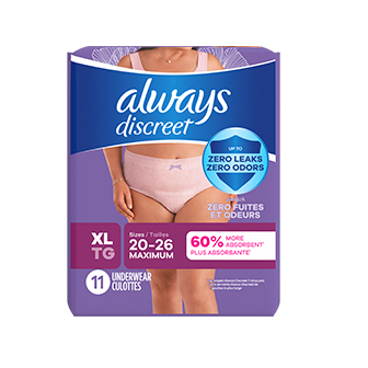 Culotte Always Discreet Protection maximale, TG, 11