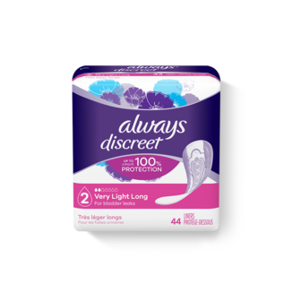 ALWAYS DISCREET Very Light Long Liners - 2 Drops