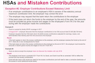 Excess HSA Contributions