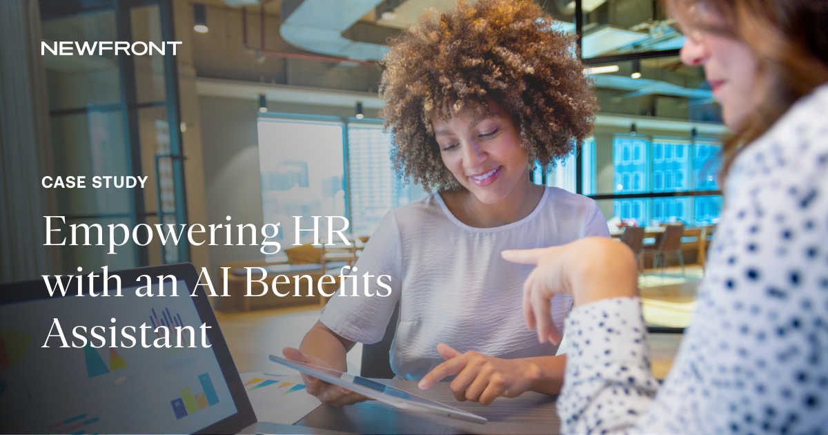 Case Study: Empowering HR with an AI Benefits Assistant