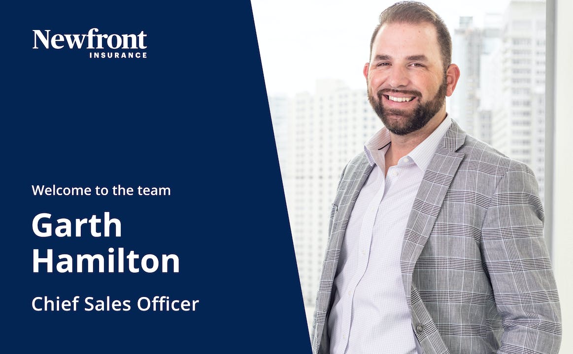 Introducing Garth Hamilton, Newfront's Chief Sales Officer