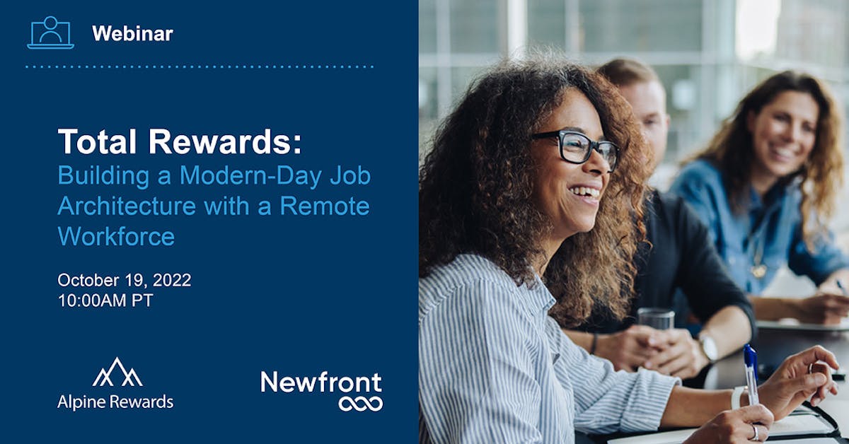 Total Rewards 5 Building a ModernDay Job Architecture with a Remote