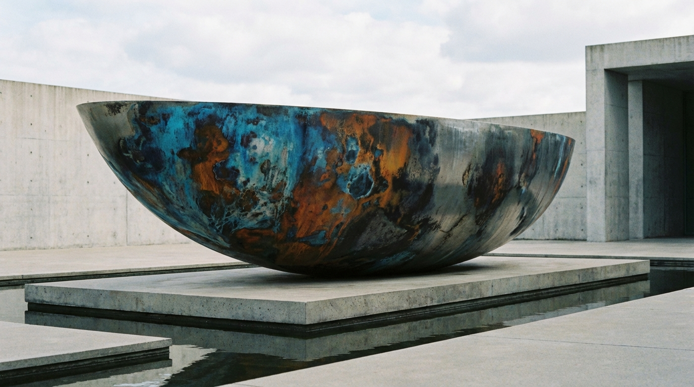 The Cold Glow: Industrial Metal and the Warmth of Patina