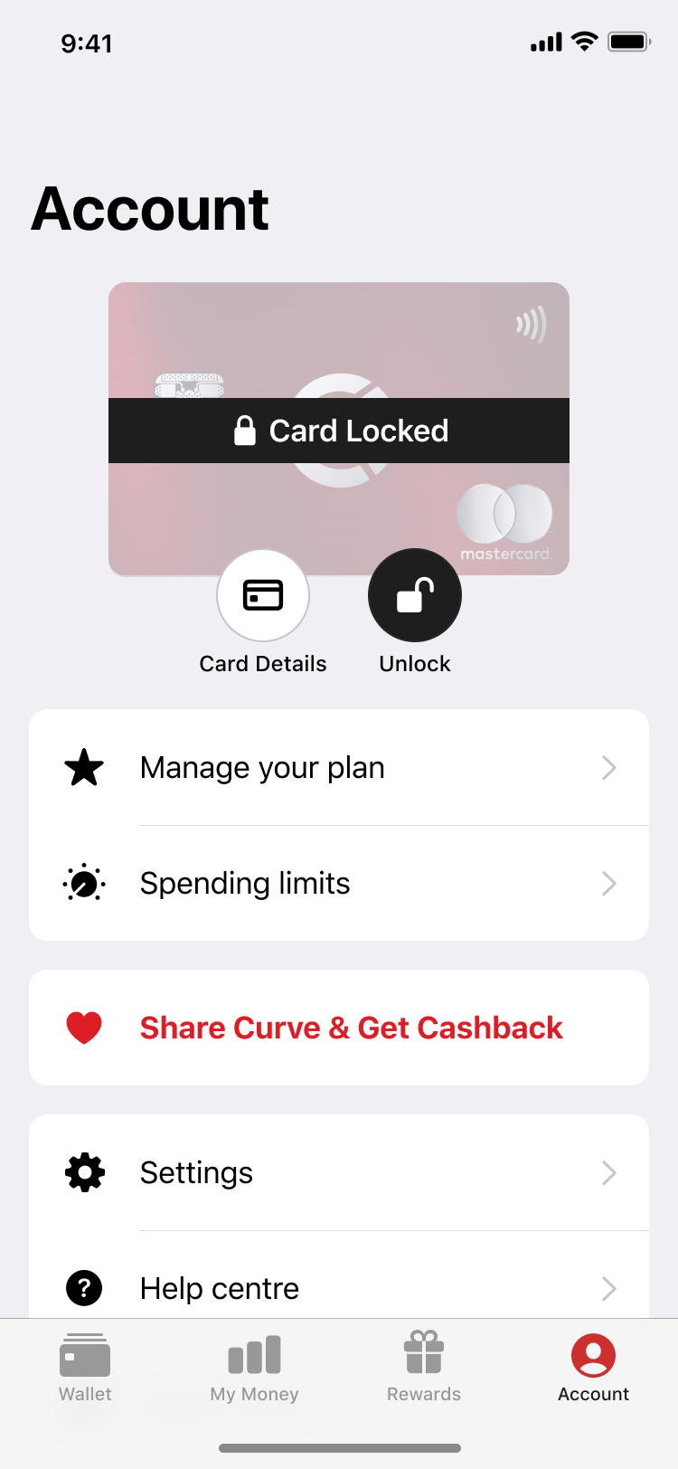 curve wallet crypto