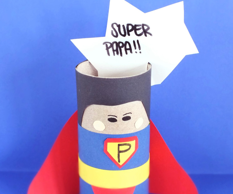 Superpapa als Vatertagsgeschenk