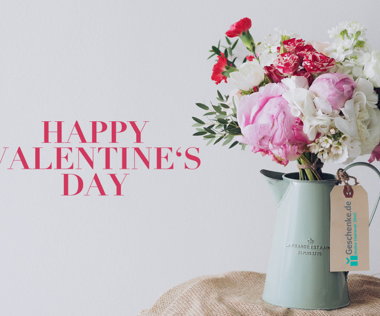 Modernes Valentinstags-Bild für deine Valentinstags-Karte oder als Dekoration