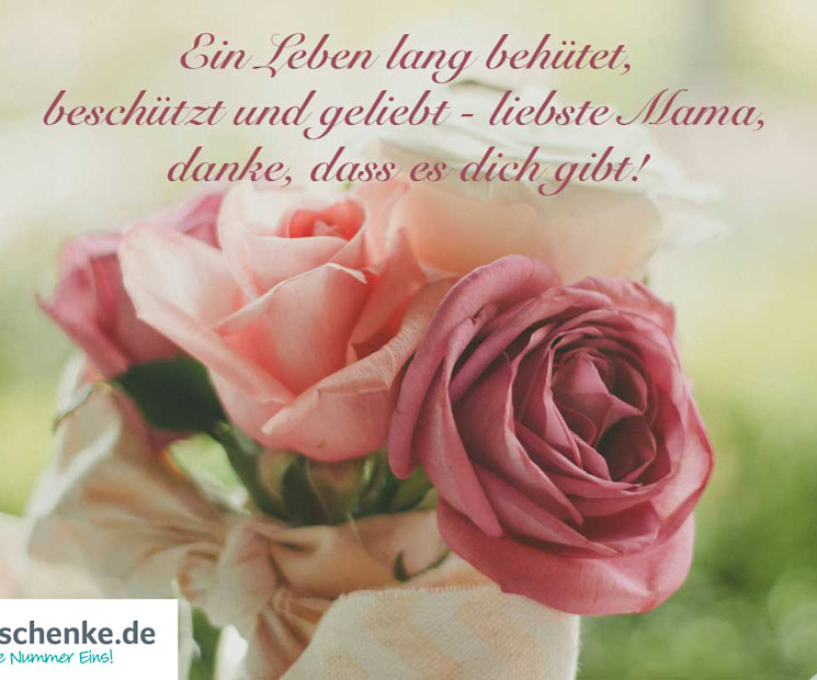 Rosane Rosen zum Muttertag sind einfach nur schön!