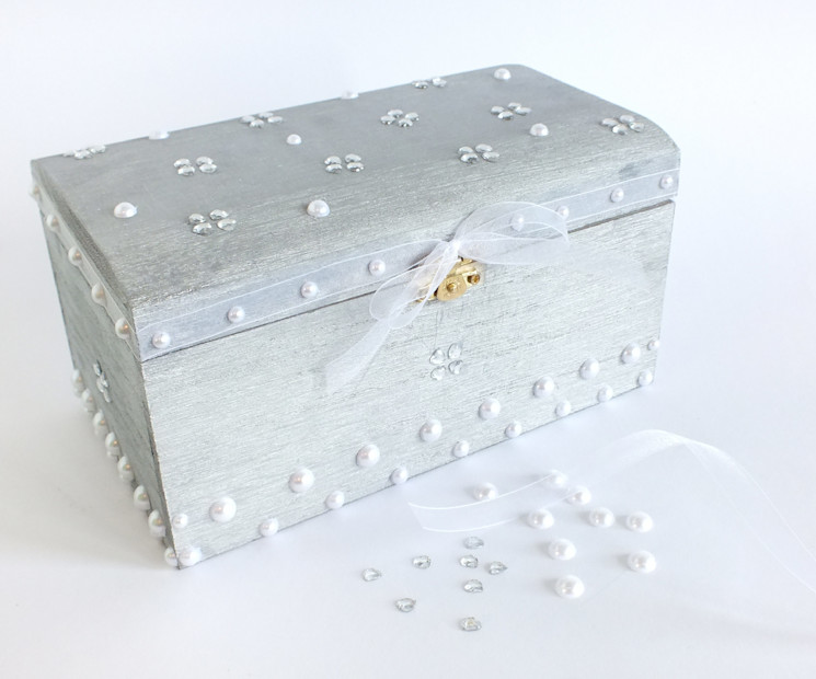 Schatztruhe als Geldgeschenk zur Hochzeit