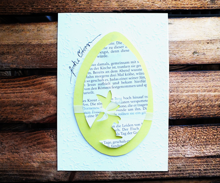Karten zu Ostern ganz einfach selber machen