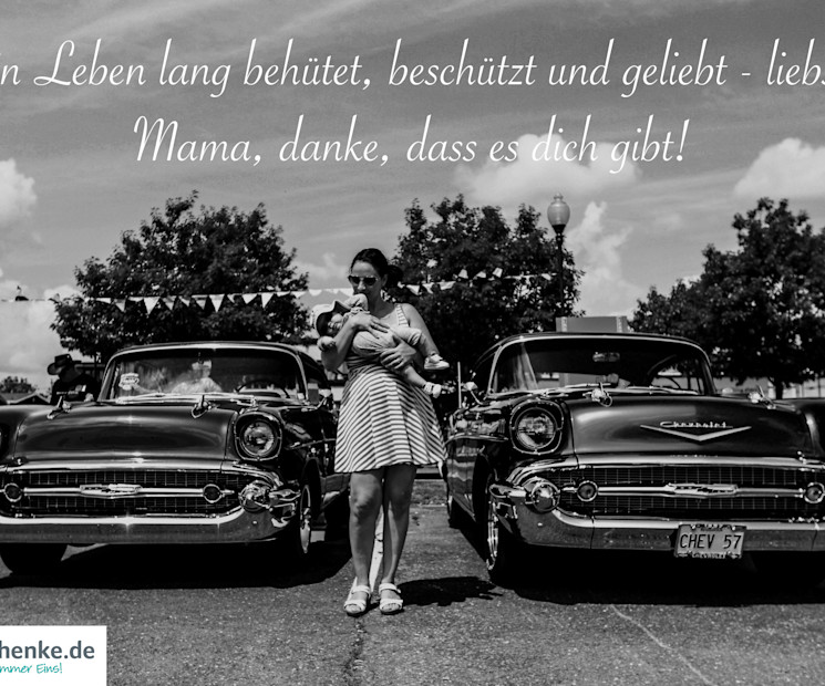 Sag deiner Mama Danke zum Muttertag - mit dieser schönen Vorlage!