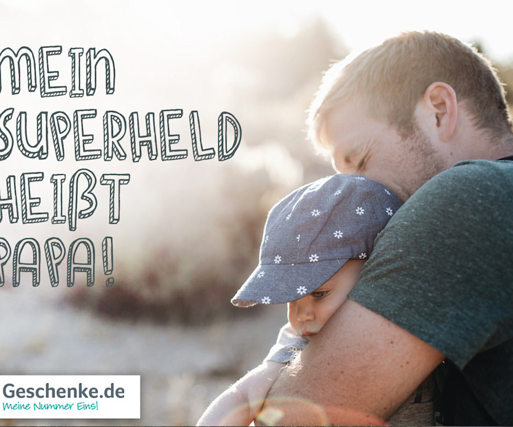 Das perfekte Bild für Super-Papas!