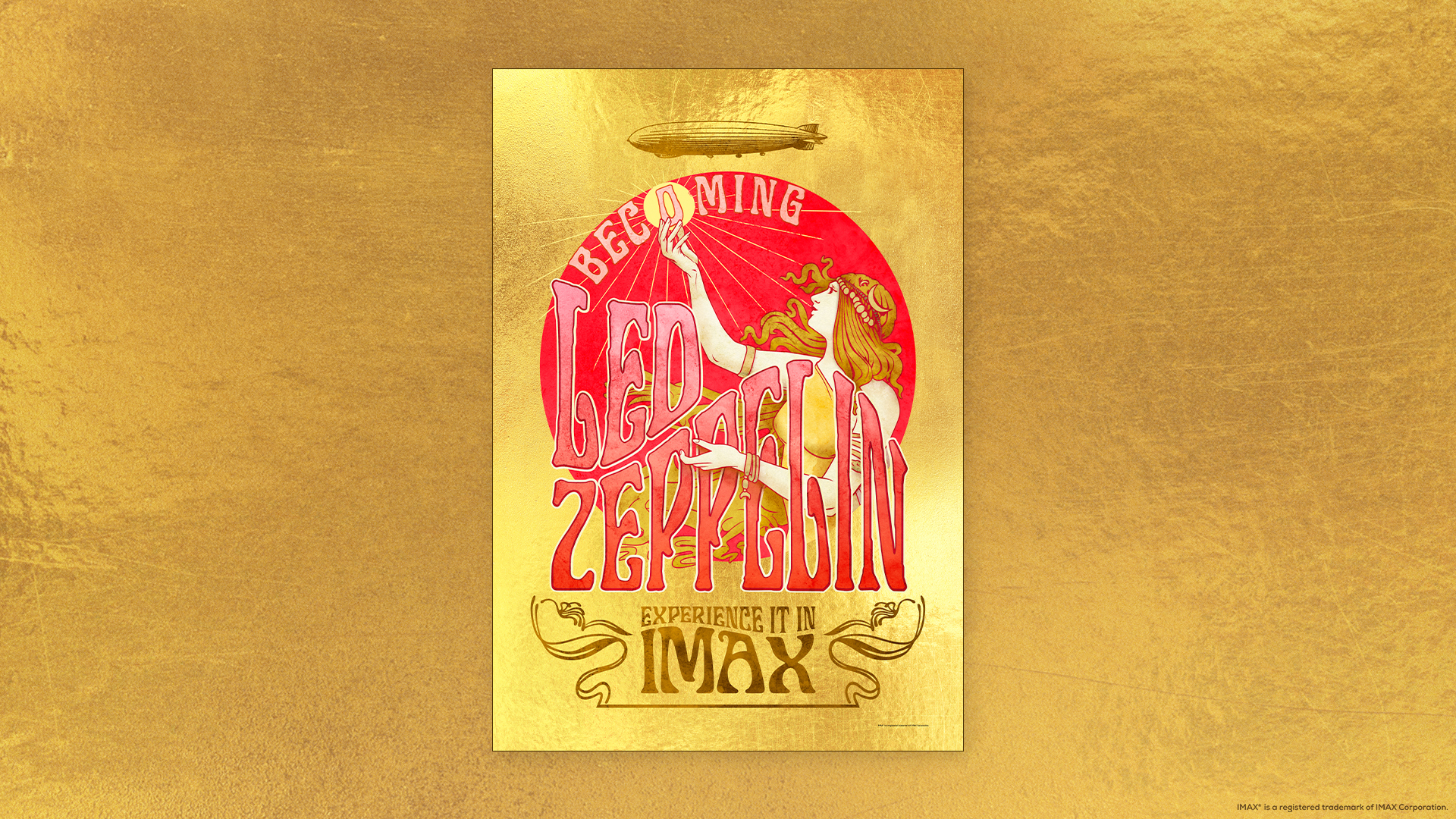 Becoming Led Zeppelin x IMAX Exclusive Art Print | Back In The