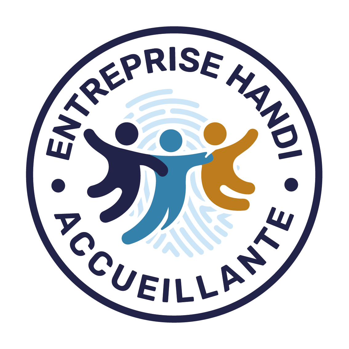 Logo entreprise handi accueillante