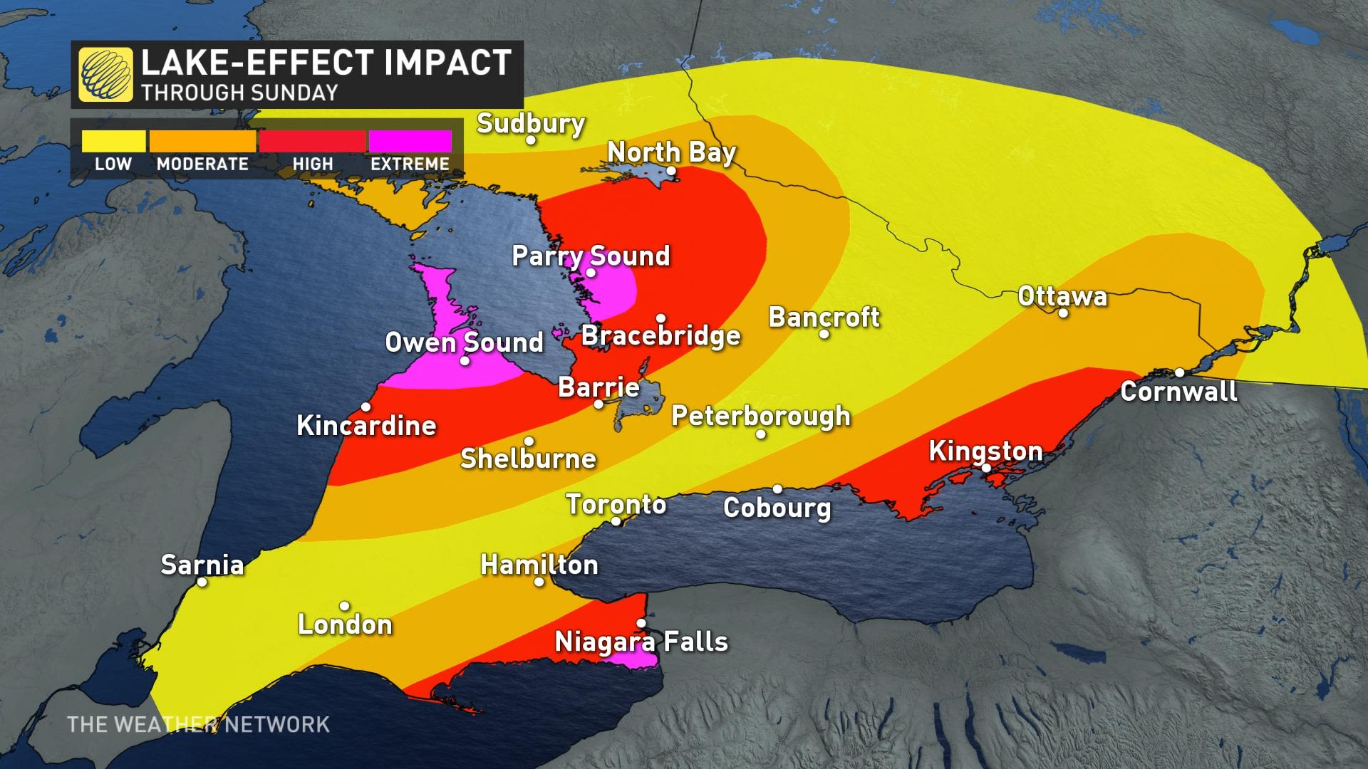 Prepare now for dangerous snow squalls for parts of southern Ontario