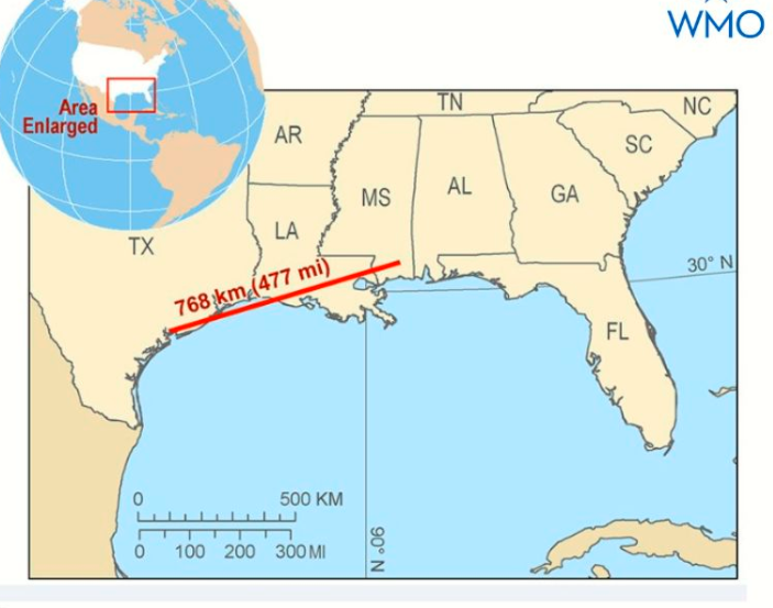 Giant lightning flash spanning three states sets a new record - The Weather  Network