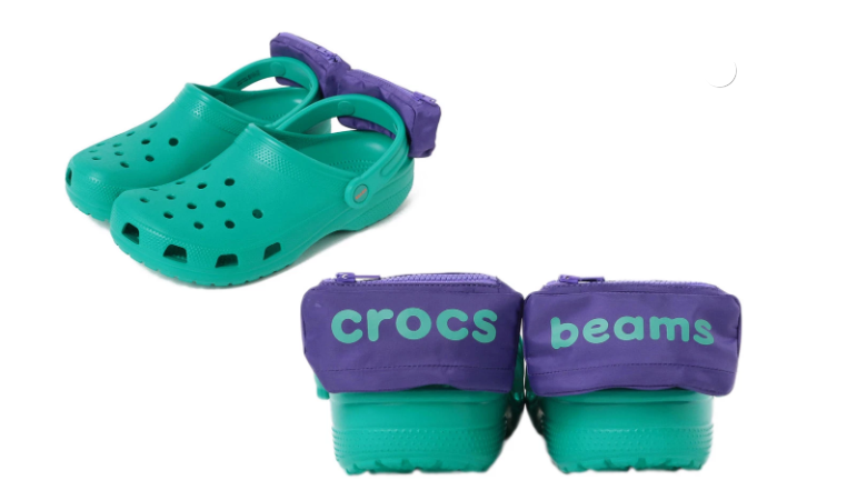 beams fanny pack crocs