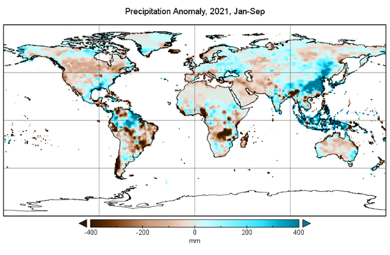 Climate 2021. Precipitation.