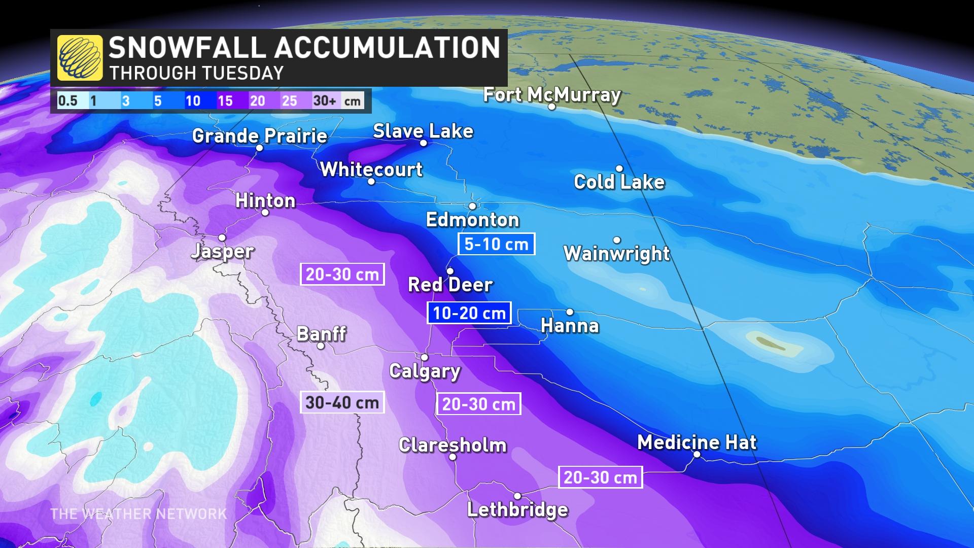 Significant Snow, Brutal Arctic Freeze Arriving Soon On The Prairies ...