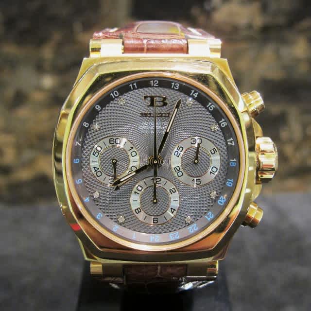 18k Rose Gold TB Buti Giotto Chrono