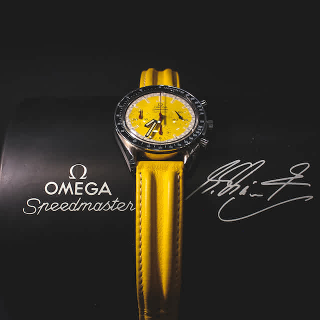 Omega Speedmaster "Schumacher" Yellow