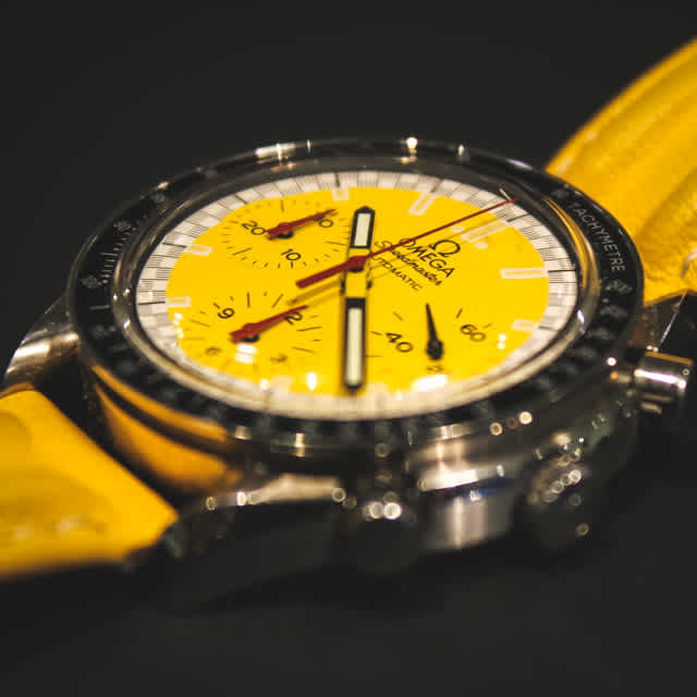 Omega Speedmaster "Schumacher" Yellow