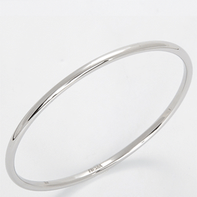 Paradise Silver Bangle