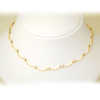 Necklace - 18K Yellow Gold Scalloped