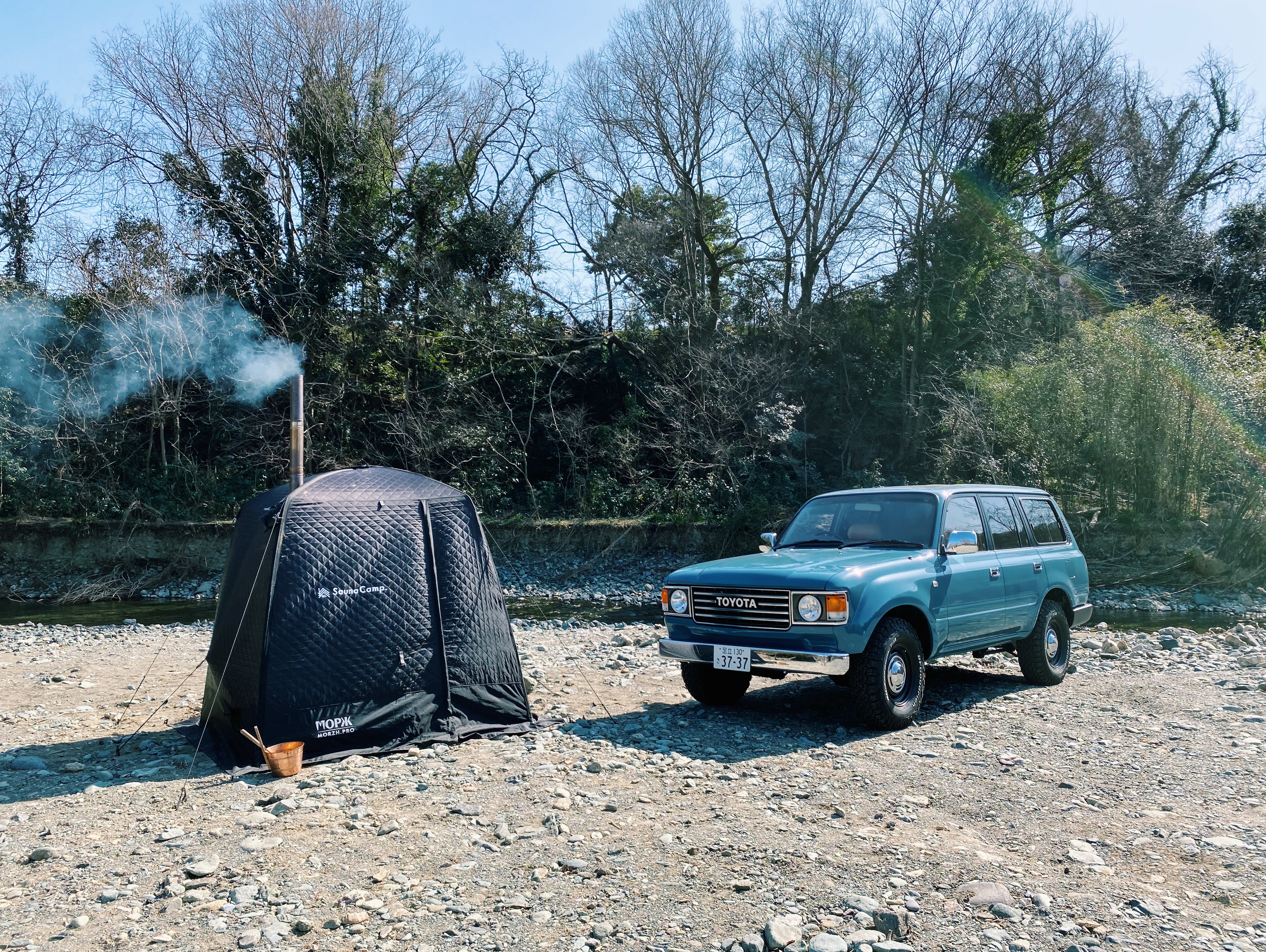 ドラマ「サ道」に登場！自然の中でととのう テントサウナの魅力を徹底解説 | SaunaCamp. テントサウナで楽しむキャンプスタイル