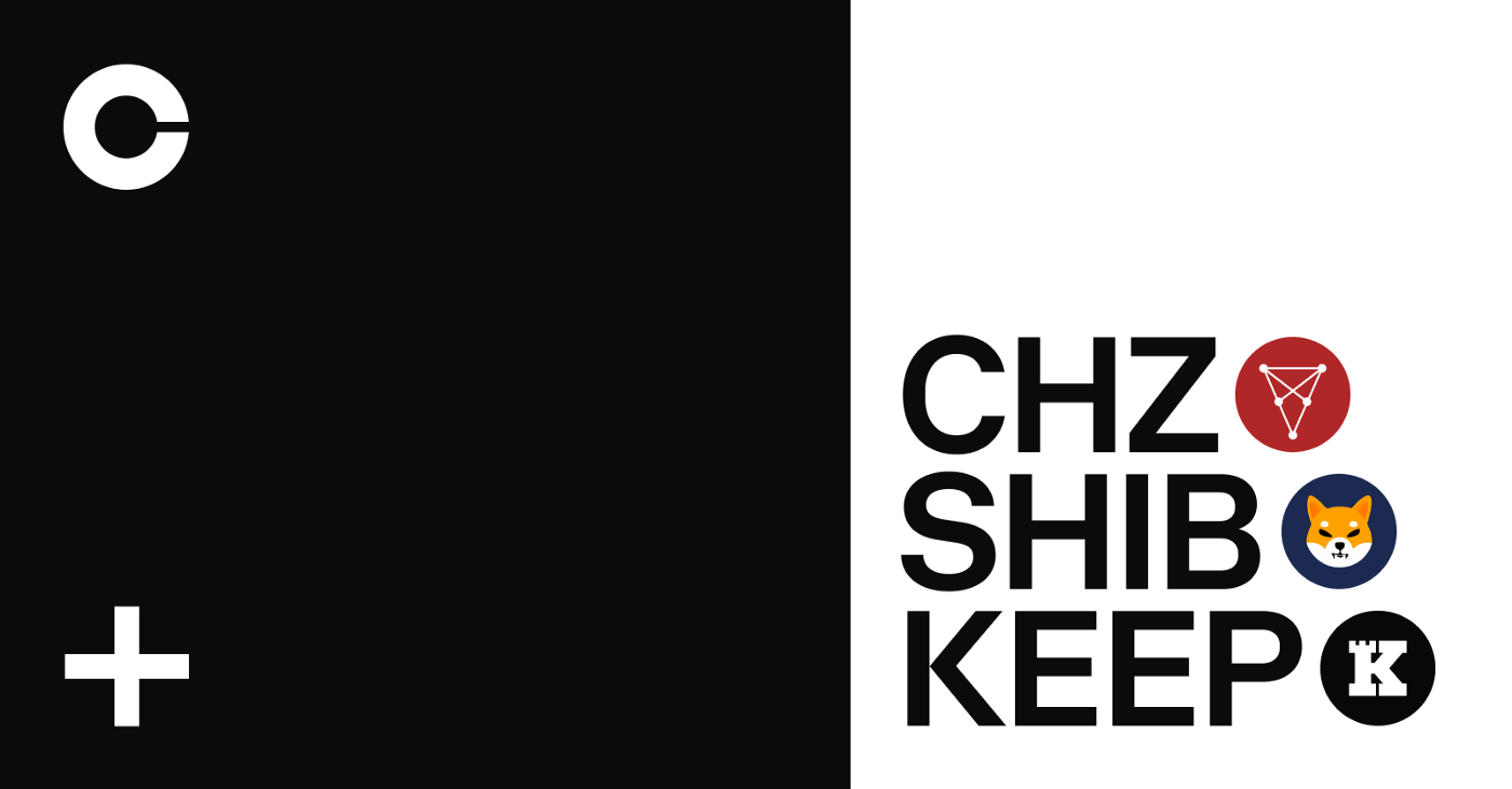 Chiliz (CHZ) Keep Network (KEEP) and Shiba Inu (SHIB) are launching on Coinbase Pro