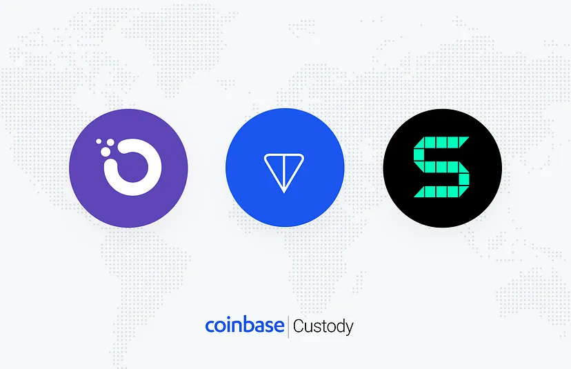 Coinbase Custody to support Telegram Open Network (GRM), Solana (SOL