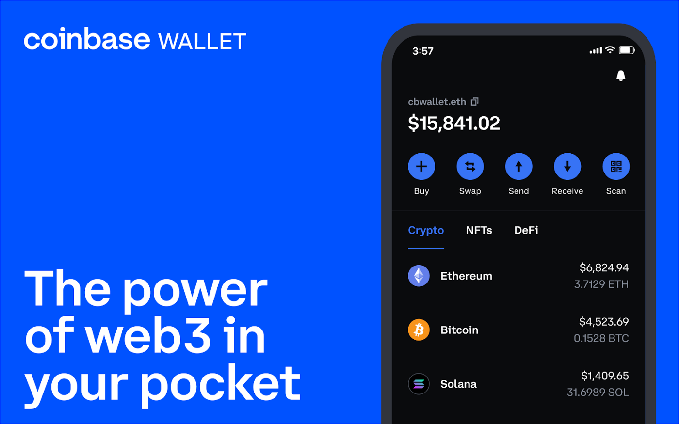 Making web3 more accessible and intuitive — meet the new Coinbase Wallet mobile app - The power of web3 in your pocket