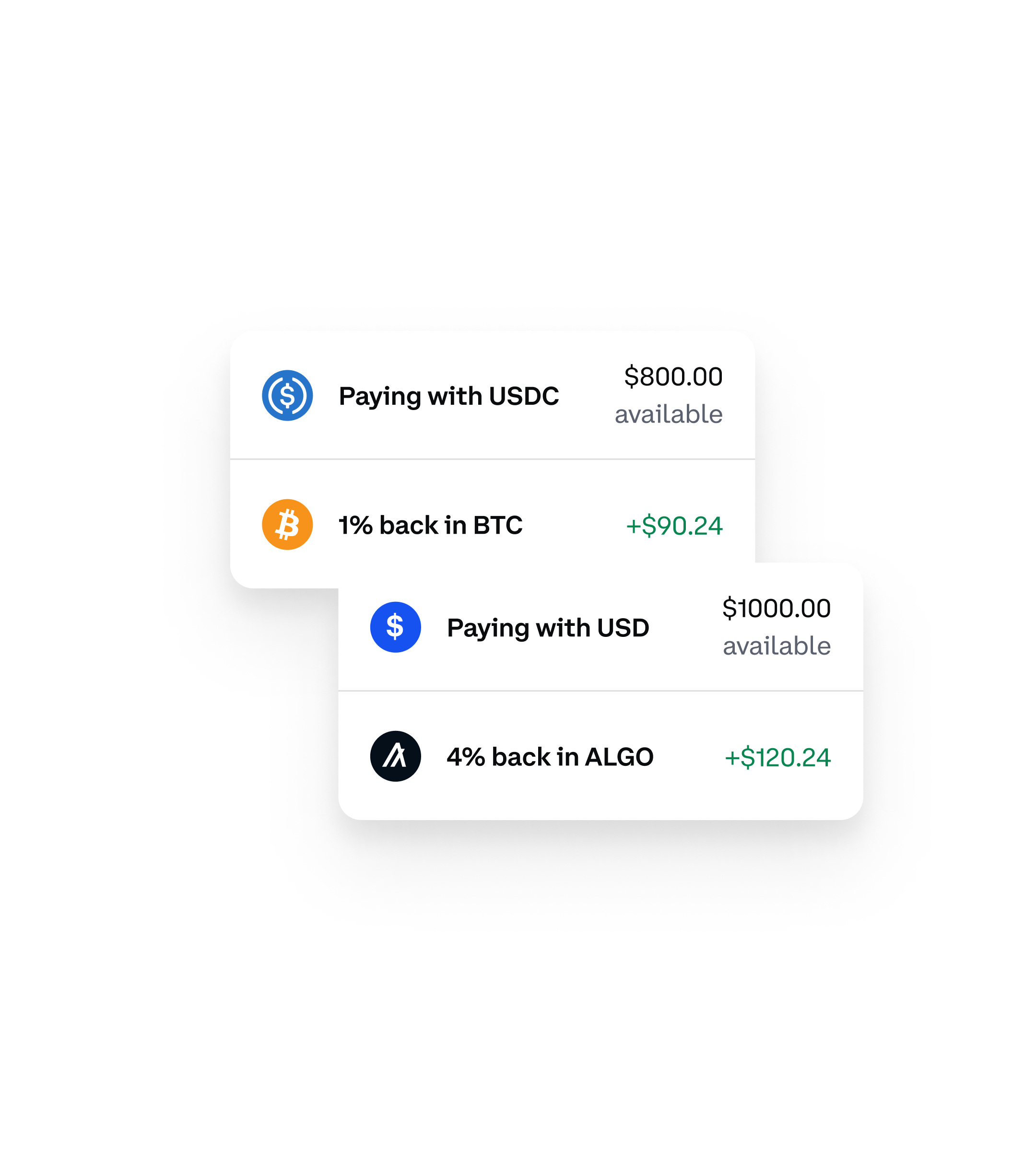 coinbase purchase with credit card