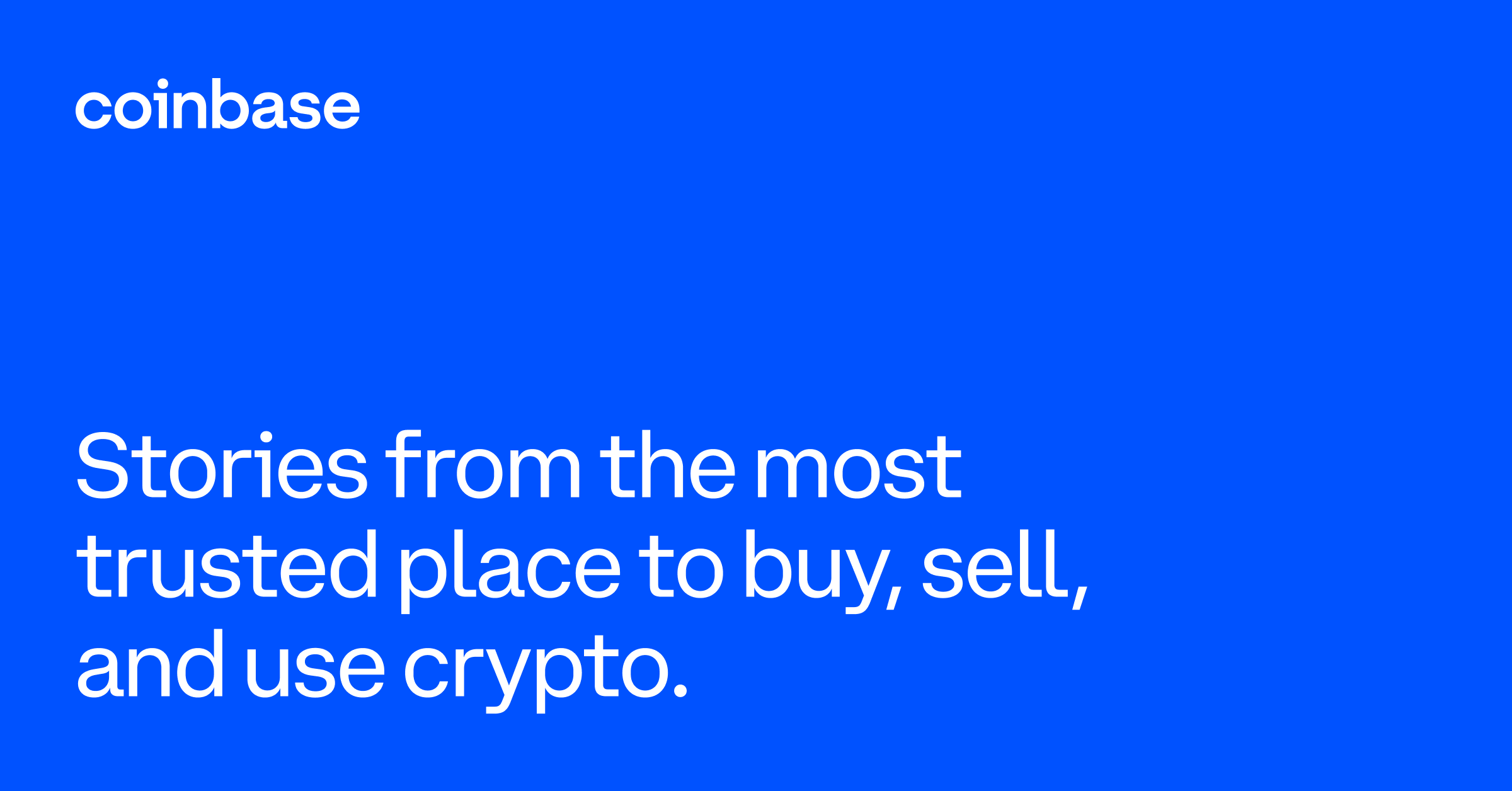 Thumbnail of Coinbase is a mission focused company