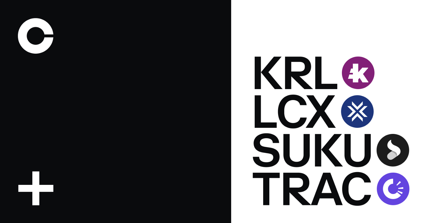Kryll (KRL), LCX (LCX) SUKU (SUKU) and OriginTrail (TRAC) are launching on Coinbase Pro