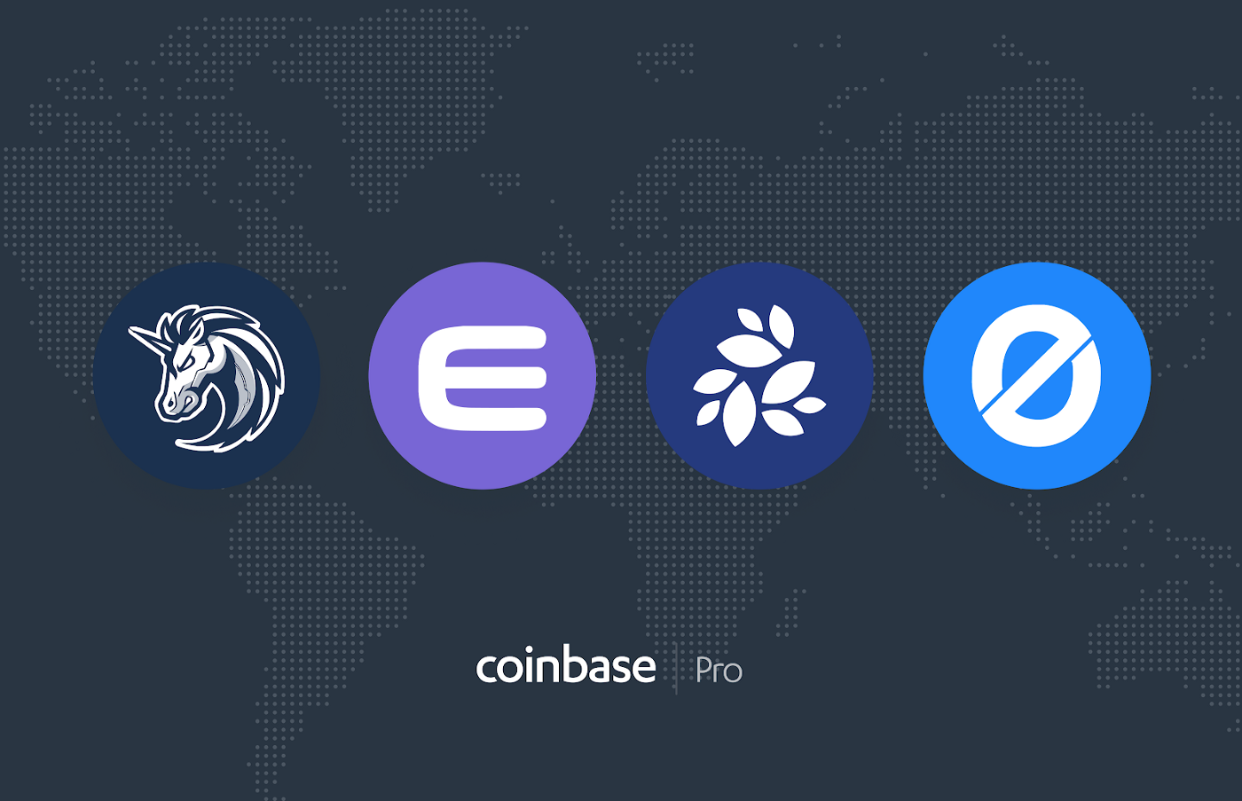 1inch (1INCH), Enjin Coin (ENJ), NKN (NKN) and Origin Token (OGN) are launching on Coinbase Pro