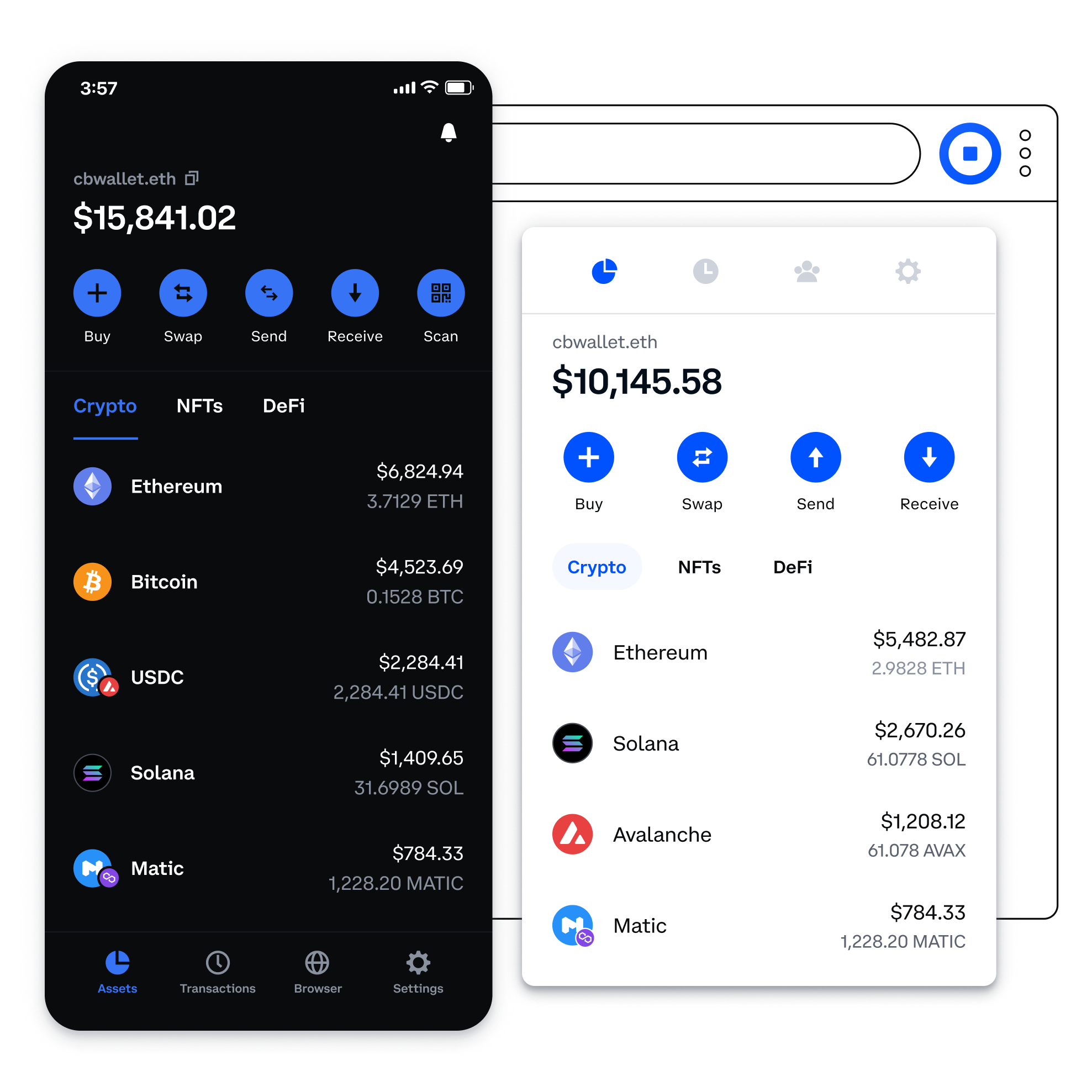 how to buy crypto from coinbase wallet