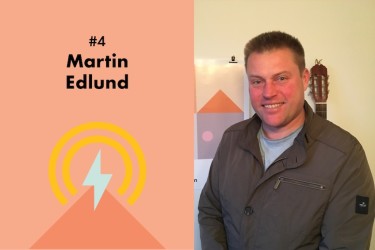 Martin Edlund, VD för havsenergiföretaget Minesto, och den fjärde gästen i Solcellskollens podcast