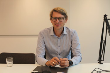 Fredrik Hannerz, chef för avdelningen för EU:s utsläppshandel på Naturvårdsverket.