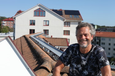 Lars-Åke inspirerade tre bostadsrättsföreningar att satsa på solceller